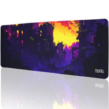 TILT Podloga za miško Purple Dawn 80x30