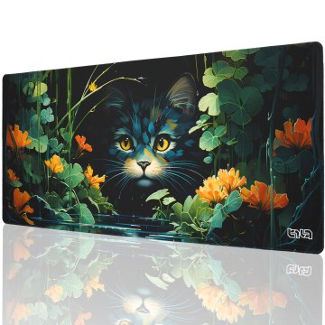 TILT Podloga za miško Hidden Cat 90x40