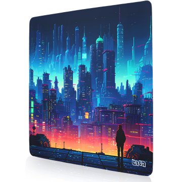 TILT Retro Cyberpunk podloga za miško 50x50