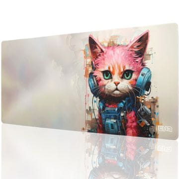 TILT Podloga za miško Junkyard Cat 90x40