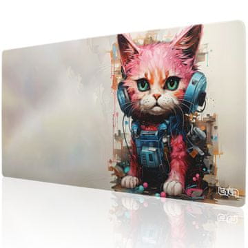 TILT Podloga za miško Junkyard Cat 100x50