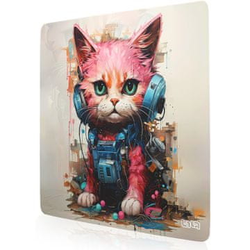 TILT Podloga za miško Junkyard Cat 30x30