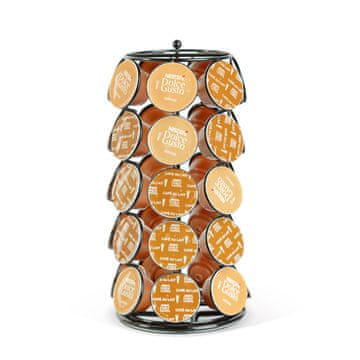 bewello Kovinsko stojalo za 35 kapsul Dolce Gusto 165 x 165 x 320mm črno