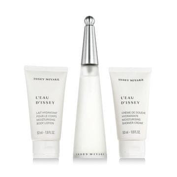 Issey Miyake L'Eau D'Issey darilni set toaletna voda 50 ml + losjon za telo 50 ml + gel za prhanje 50 ml za ženske