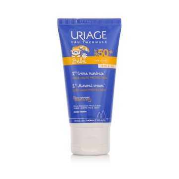 Uriage Bébé 1st Mineral Cream SPF50+ zaščita pred soncem za dojenčke in malčke 50 ml