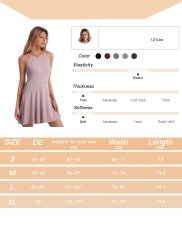 Ženska letna mini obleka z vgrajenim nedrčkom Halterneck A-line brez rokavov Elegantna Udobna Zračna Lahka Roza S za vsakdanje in priložnostno nošenje pomlad poletje