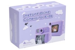 Otroški digitalni fotoaparat s tiskalnikom v modri barvi - 12Mpx fotografije, Full HD video