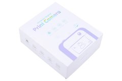 Otroški digitalni fotoaparat s tiskalnikom in aplikacijo bluetooth za mačke - 48 milijonov pik na palec, videoposnetek Full HD