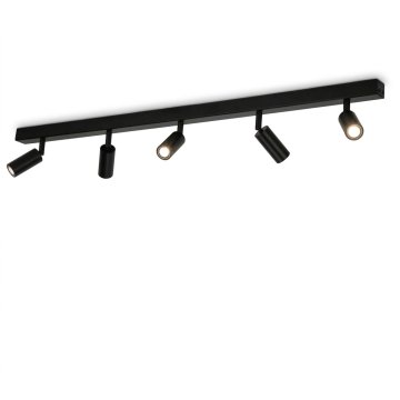 LED stropna svetilka 5-točkovna 5xG9 iz aluminija vrtljiva z nastavljivo glavo 300° nevtralno bela 4000K 5x360 lm dimenzije 78 x 3 x 2,8 cm IP20 za kuhinjo spalnico montaža na strop ali steno