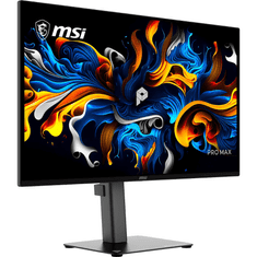 MSI PRO MAX monitor, 67,3 cm, UHD, QD-OLED, 120Hz, 250 nits, KVM (9S6-3PF8CA-001) 271UPX12G