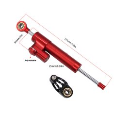 Zero Rdeči nastavljivi stabilizator krmila za električni skiro ZERO 10X / ECO Speed 10X