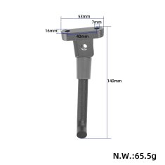 KuKirin Siva stranska noga za električni skiro Xiaomi 1S