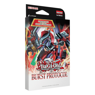 Konami YU-GI-OH! TCG: BURST PROTOCOL - TUCKBOX (3 paketi)