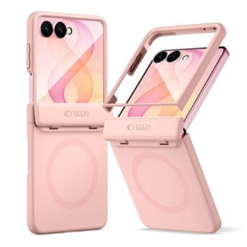 Tech-protect Kevlar Aura MagSafe ovitek za Galaxy Z Flip 8, roza