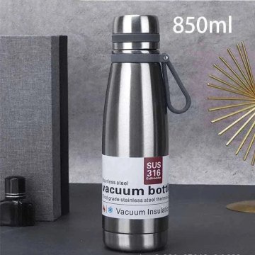 KJB Termovka iz nerjavnega jekla 316, 850 ml, srebrna