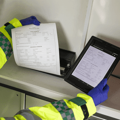 Brother PJ-862 termični mobilni tiskalnik A4 z Bluetooth povezovanjem