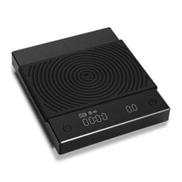 KJB Digitalna tehtnica za kavo s časovnikom, 2 kg, 0,1 g, BLACK BASIC PLUS