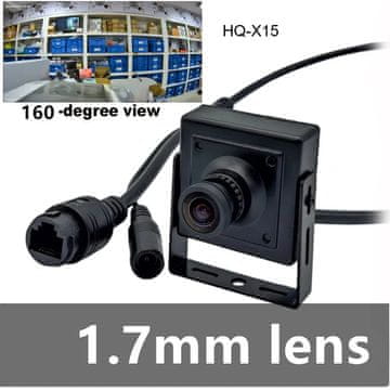 KJB Mini notranja IP kamera, 5 MP, objektiv 1,7 mm, 12 V
