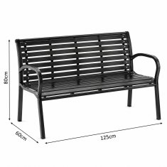 Aga Vrtna klop 125x60x80 cm