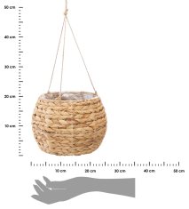 Atmosphera Komplet wiszących kwietników Aya Natural
