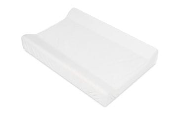 BabyMatex Prevleka za previjalno mizo BAMBOO, 2 kosa, 50x70/80, bela