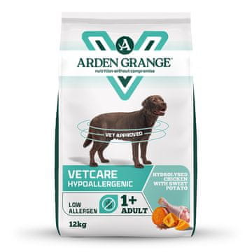 Arden Grange VetCare hipoalergena hrana s hidroliziranimi beljakovinami 12 kg