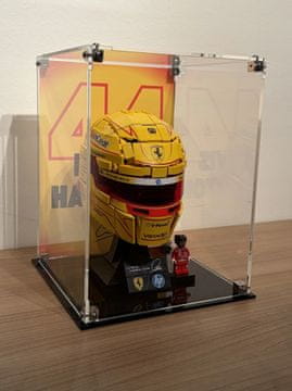Vitrina za čelado Lego F1 Lewisa Hamiltona (43022)