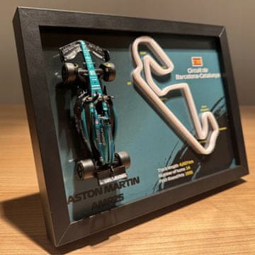 Okvir z avtomobilom Aston Martin - Circuit de Barcelona Catalunya 77245