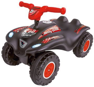 BIG Bobby Quad Racing Ride-On črne barve