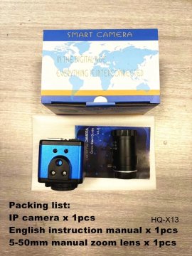 KJB Notranja IP kamera 1080p, do 60 sličic/s, objektiv 5–50 mm