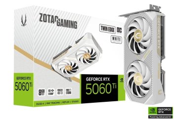 slomart ZOTAC grafična kartica RTX 5060 Ti TWIN EDGE OC WHITE 8GB GDDR7