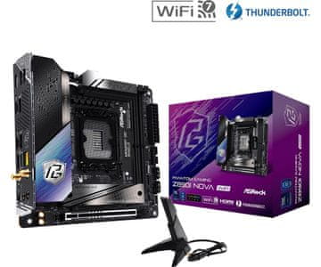 slomart ASRock matična plošča Z890I NOVA WIFI, s1851, 2x DDR5, mITX