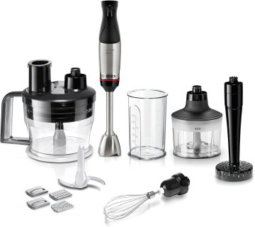 Bosch Bosch ErgoMaster Serie 6 Ročni palični mešalnik, 4 rezila iz nerjavečega jekla