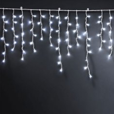 PHENOM LED veriga - zavesa 15m hladno bela 600 LED 100-240V