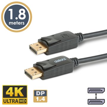 Delight Kabel DisplayPort - DisplayPort 1.4 - 4K 1,8m