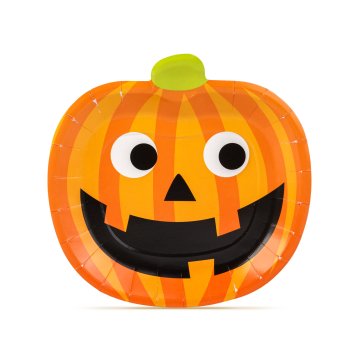 Family Set Halloween krožnikov iz papirja 19cm 8 kosov