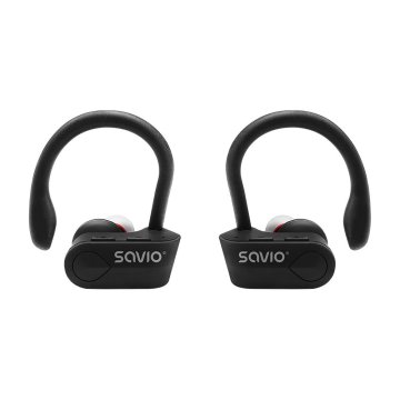 SAVIO Brezžične športne bluetooth slušalke za v uho