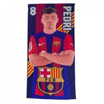 FC Barcelona Brisača za na plažo Pedri iz mikrovlaken 100X180 120010 večbarvna