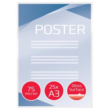 GBC Žepki za laminiranje A3 75 mic (25)