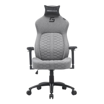 Ergovision Gaming stol KING | Barva: Siva