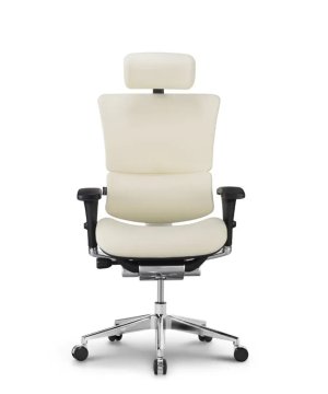 Ergovision Ergonomski pisarniški stol Smart Deluxe | Barva: Bela
