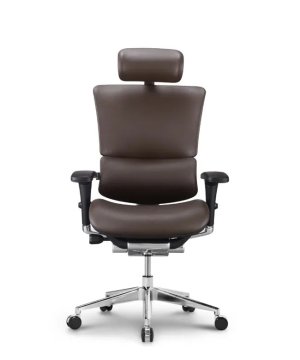 Ergovision Ergonomski pisarniški stol Smart Deluxe | Barva: Rjava