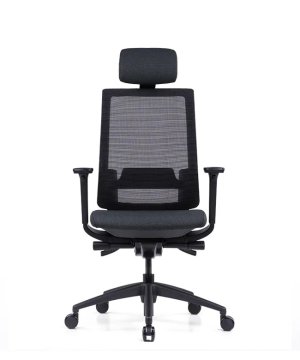 Ergovision Ergonomski pisarniški stol Expert | Barva: Črna