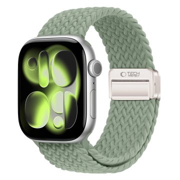 Tech-protect Nylon Mag pašček za Apple Watch 40/41/42mm, pistachio