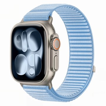 Tech-protect Nylon Loop pašček za Apple Watch 44/45/46/49mm, baby blue