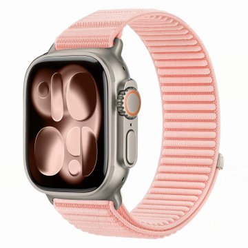 Tech-protect Nylon Loop pašček za Apple Watch 40/41/42mm, blush pink