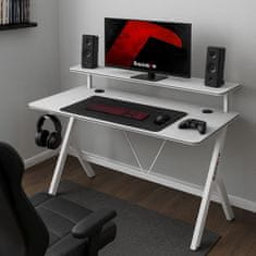 Huzaro Igralna miza Hero 1.9 120 cm | Barva: Bela