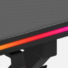 Huzaro Igralna miza Hero 1.7 RGB Black 120 cm