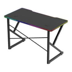 Huzaro Igralna miza Hero 1.7 RGB Black 120 cm