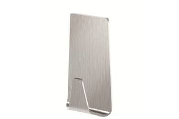 Tesa Lepilni kavelj Adhesive hook, silver, large, Powerstrips